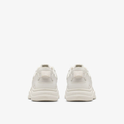Feather Pace Older White | Clarks online