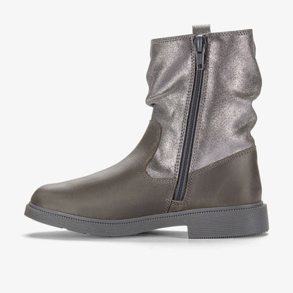 Oaklyn Top Kid Pewter Suede | Clarks discount