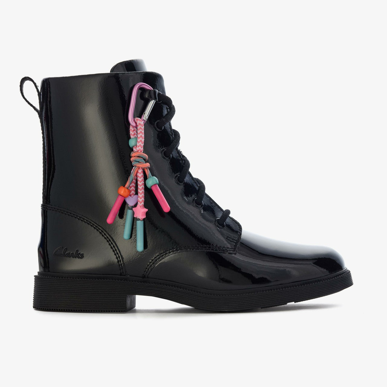 Oaklyn Charm Older Black Patent | Clarks online