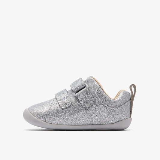 Roamer Craft Toddler Silver Patent | Clarks on Sale