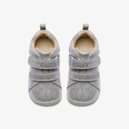 Roamer Craft Toddler Silver Patent | Clarks on Sale