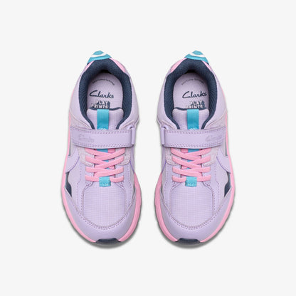Selva Hero Kid Lilac Combination | Clarks Sale