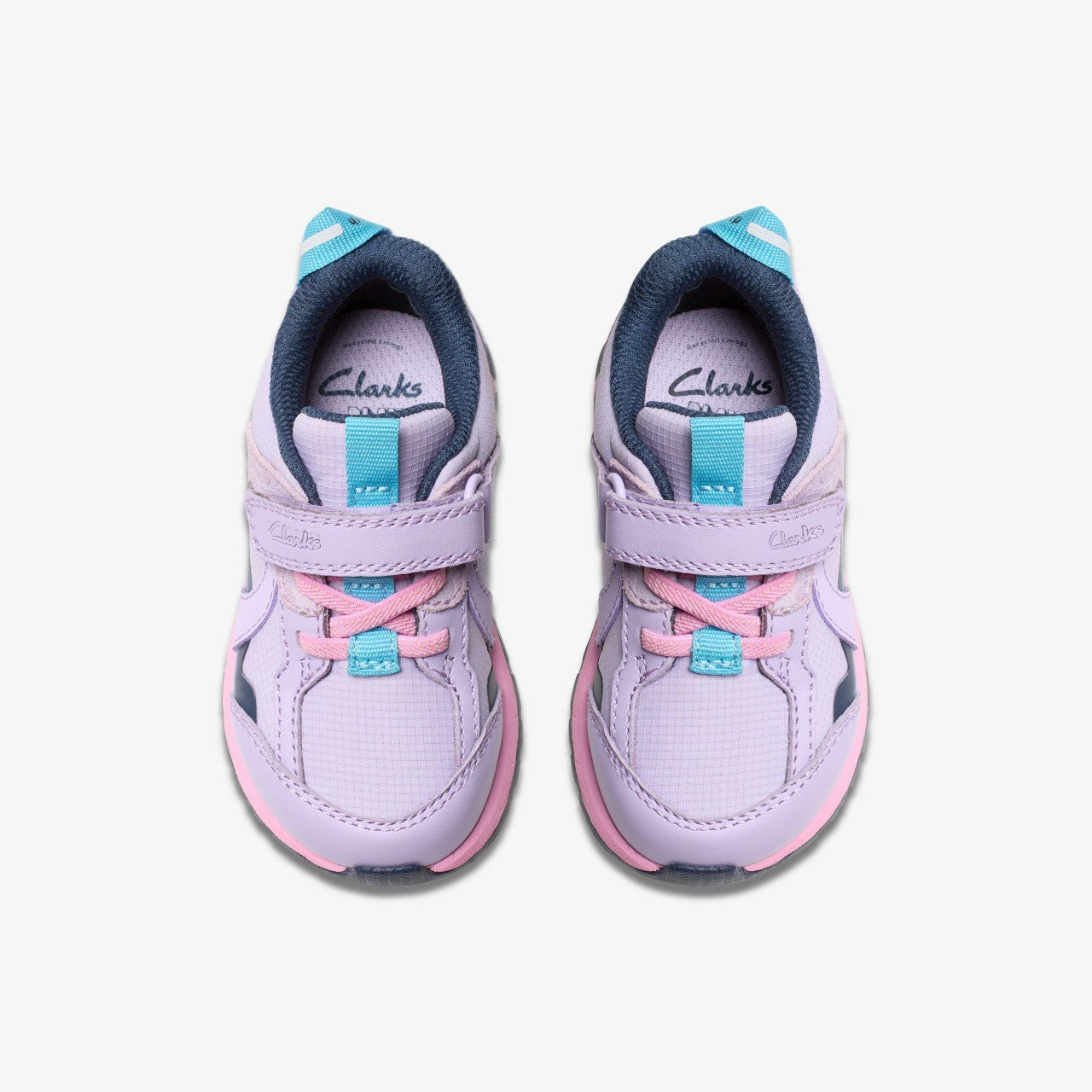Selva Hero Toddler Lilac Combination | Clarks outlet