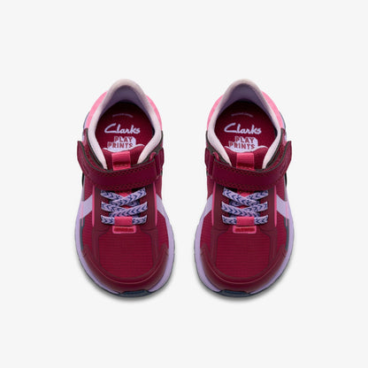 Selva Lane Toddler Berry Combination | Clarks on Sale