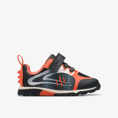 Black/Orange