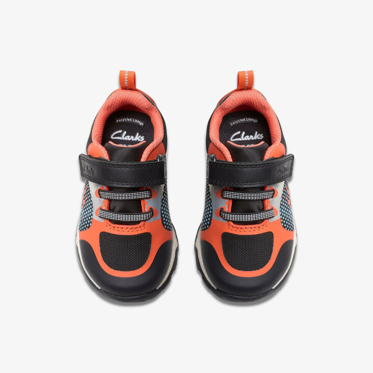 Steggy 2 Fly Toddler Black/Orange | Clarks outlet