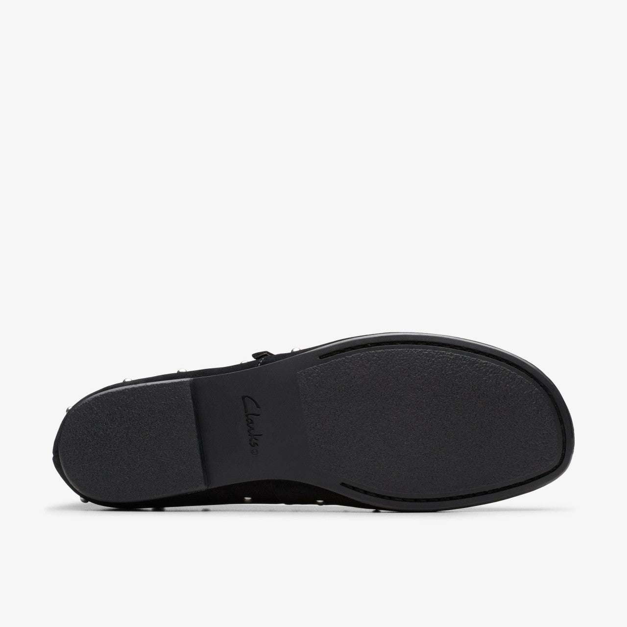 Livia Stud Black Suede | Clarks for sale