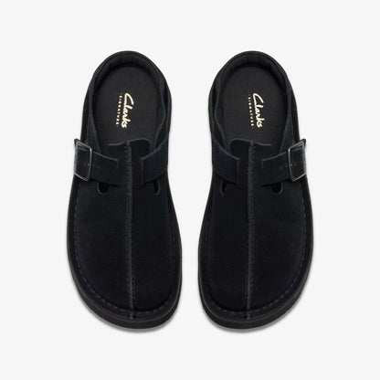 Solsbury Mule Black Suede | Clarks Sale