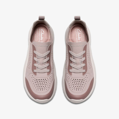 Solevana Tie Mauve Combination | Clarks for sale