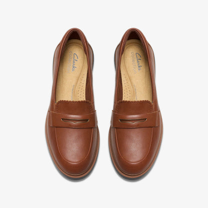 Westlynn Glow Tan Leather | Clarks for sale
