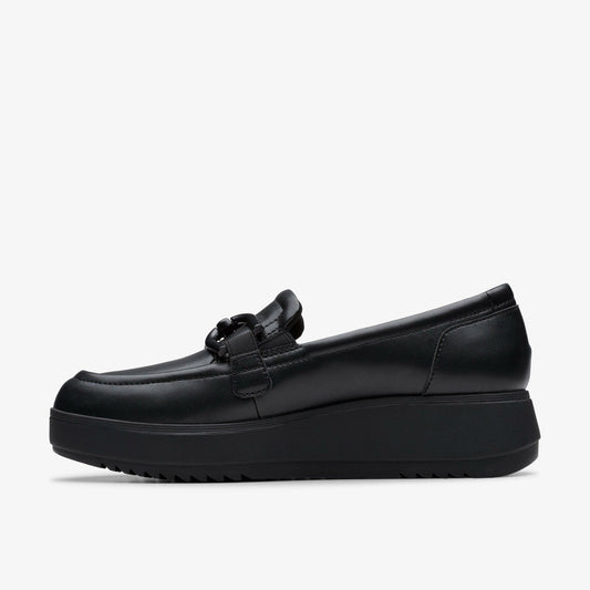Zylah Top Black Leather | Clarks online