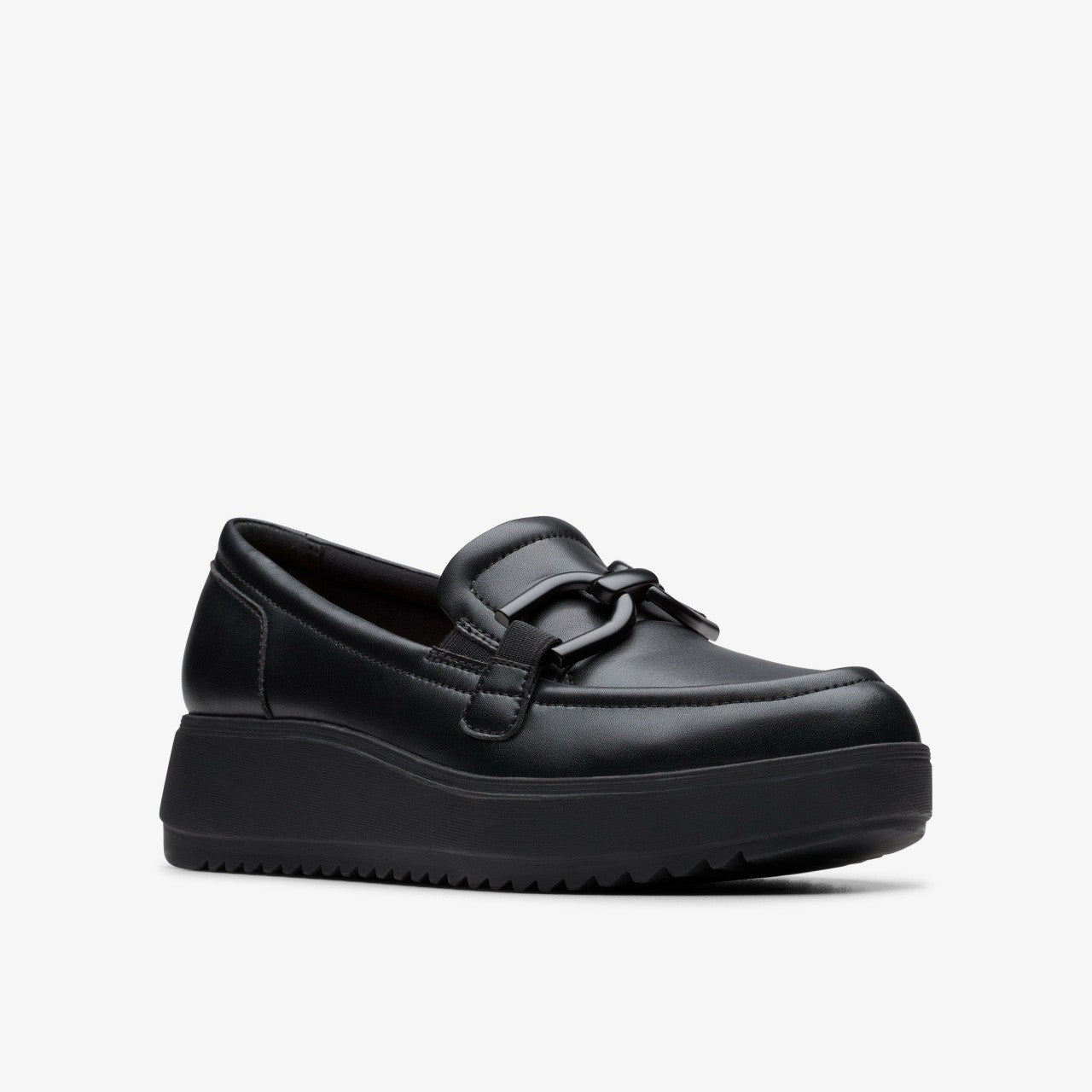 Zylah Top Black Leather | Clarks online
