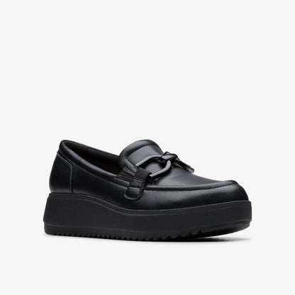 Zylah Top Black Leather | Clarks online