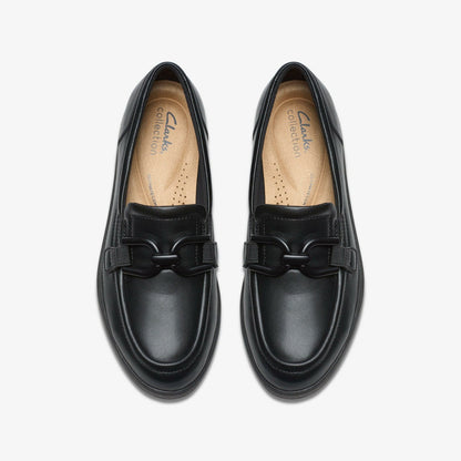 Zylah Top Black Leather | Clarks online