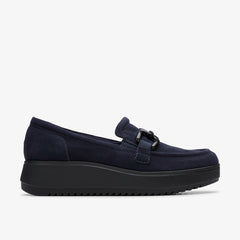 Navy Suede