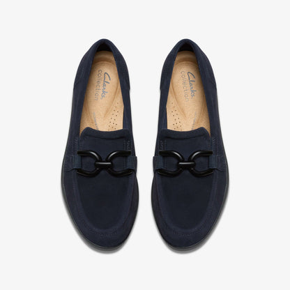 Zylah Top Navy Suede | Clarks Sale