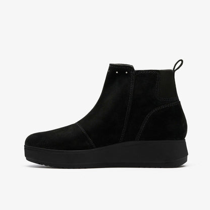 Zylah Willow Black Suede | Clarks on Sale