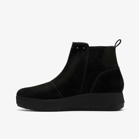 Zylah Willow Black Suede | Clarks on Sale