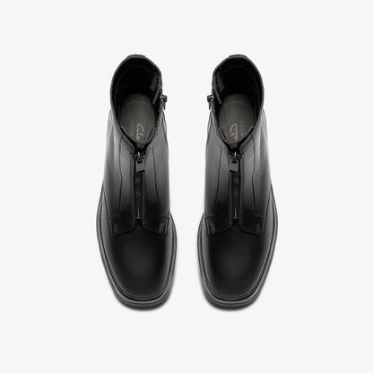 Lauryl Zip Black Leather | Clarks online