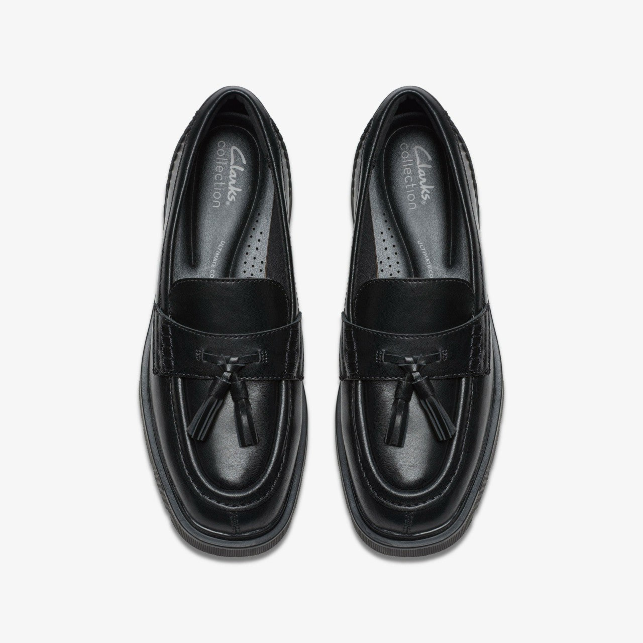Lauryl Tassel Black Leather | Clarks for sale