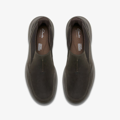 Mullan Step Dark Brown Leather | Clarks outlet