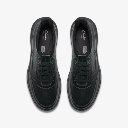 Mullan Easy Black Leather | Clarks for sale