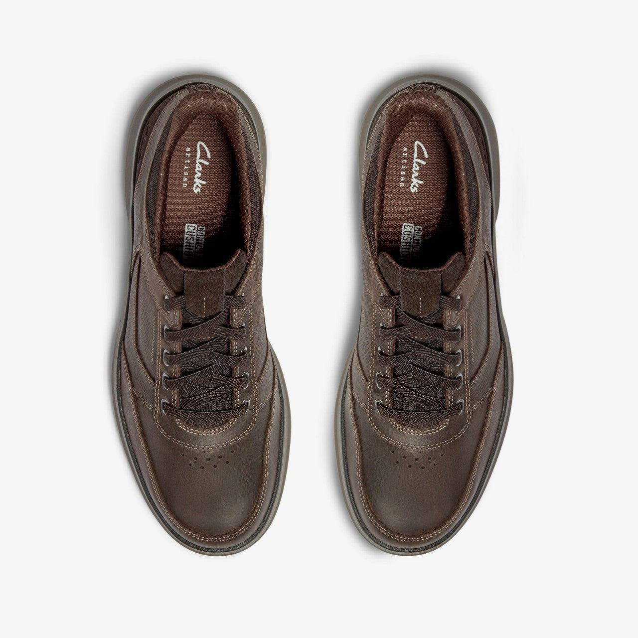 Mullan Easy Dark Brown Leather | Clarks online