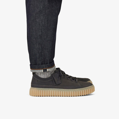 Torhill Lace Dark Grey Nubuck | Clarks outlet