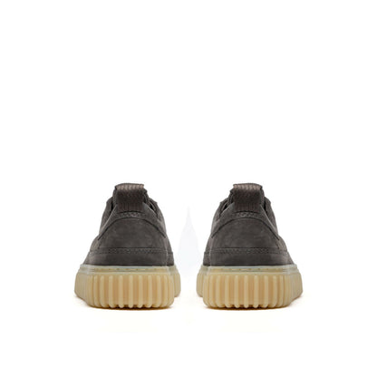 Torhill Lace Dark Grey Nubuck | Clarks outlet