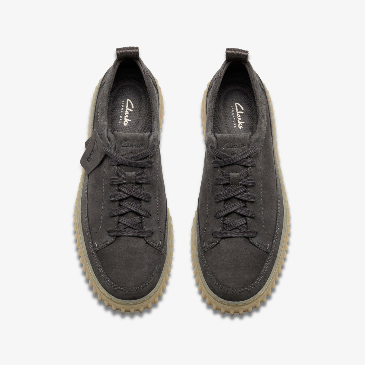 Torhill Lace Dark Grey Nubuck | Clarks outlet