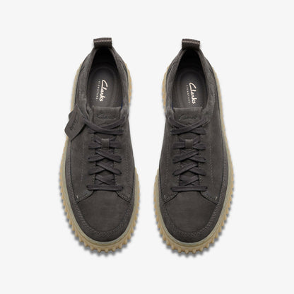 Torhill Lace Dark Grey Nubuck | Clarks outlet