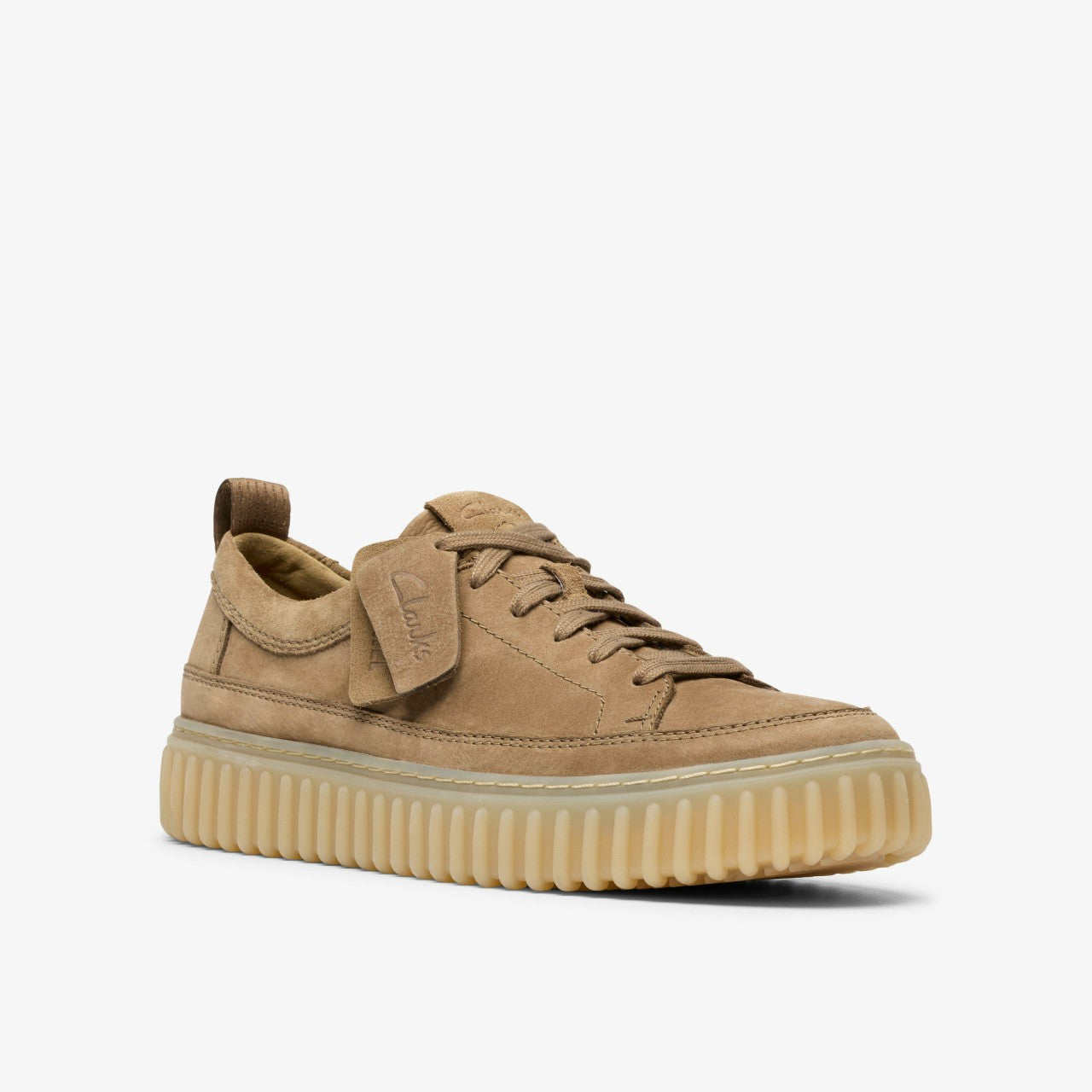 Torhill Lace Dark Sand Nubuck | Clarks Sale