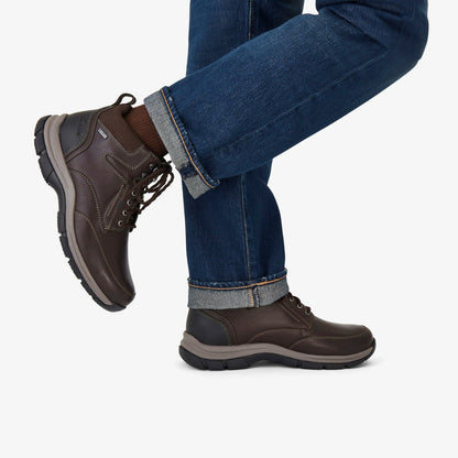Spypath Hi GORE-TEX Dark Brown Leather | Clarks for sale