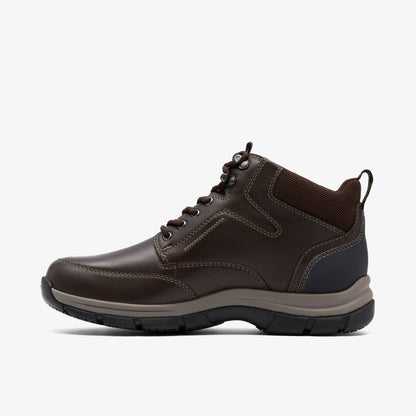 Spypath Hi GORE-TEX Dark Brown Leather | Clarks for sale