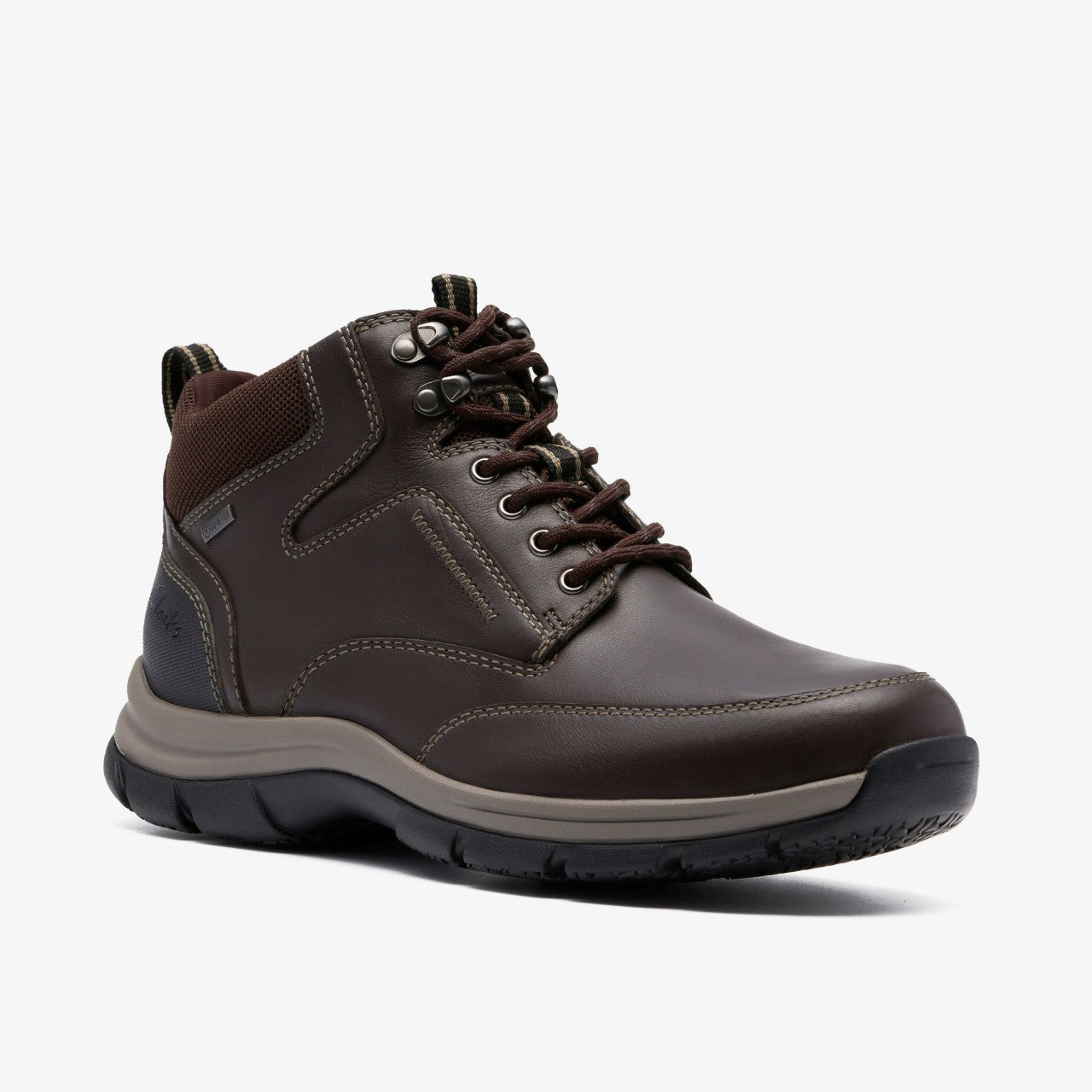 Spypath Hi GORE-TEX Dark Brown Leather | Clarks for sale