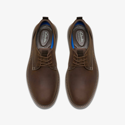 Brantin Plain Beeswax Leather | Clarks on Sale