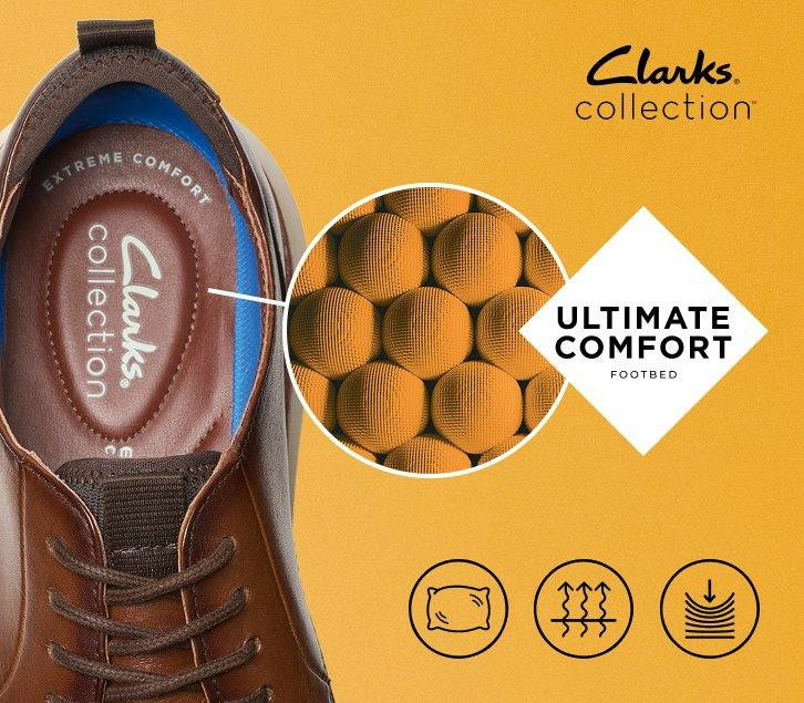 Brantin Plain Beeswax Leather | Clarks on Sale