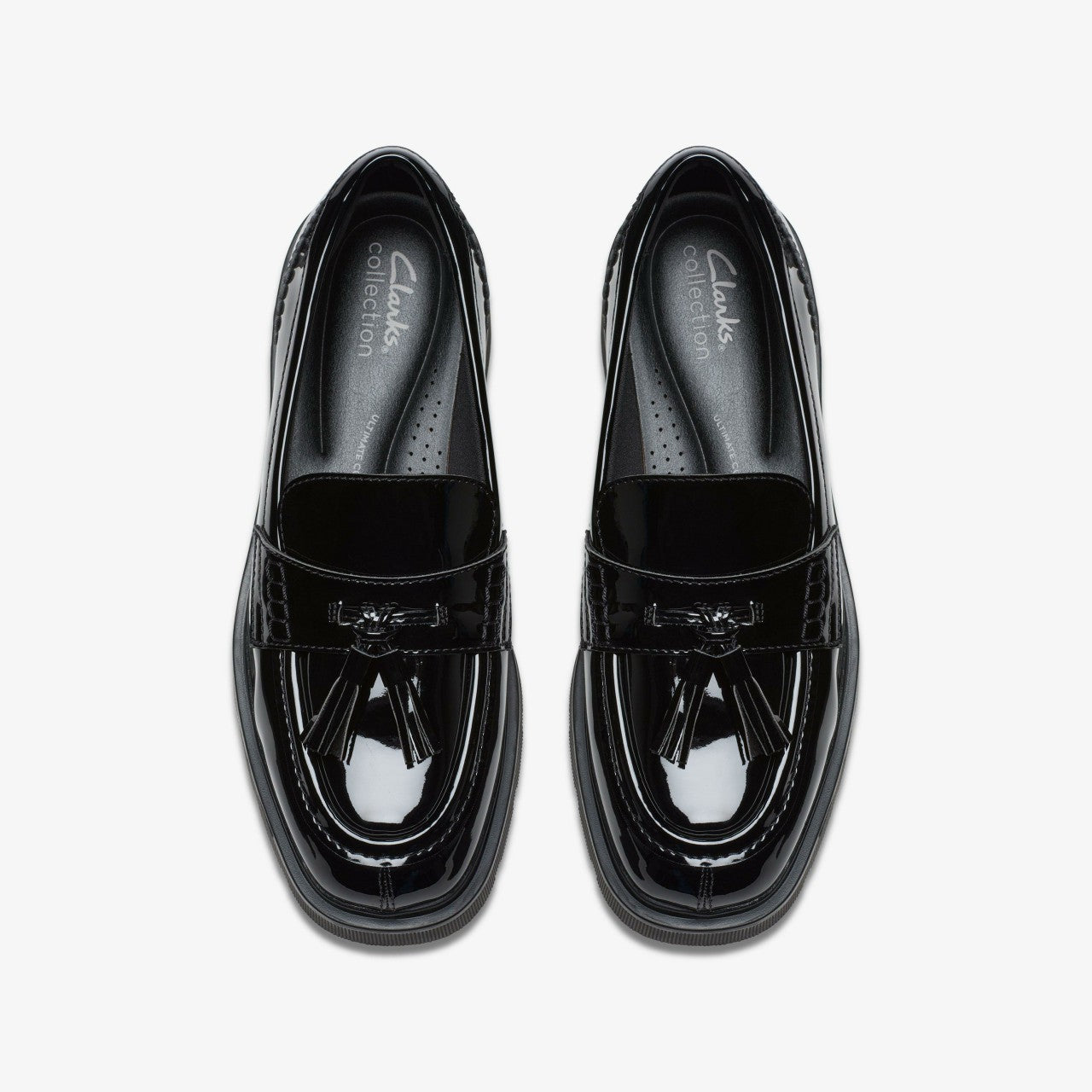 Lauryl Tassel Black Patent | Clarks online
