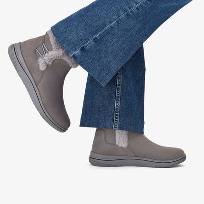 Brinkley Fur Dark Grey Combination | Clarks Sale