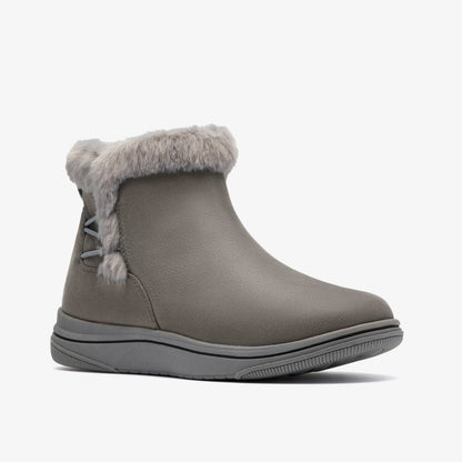 Brinkley Fur Dark Grey Combination | Clarks Sale