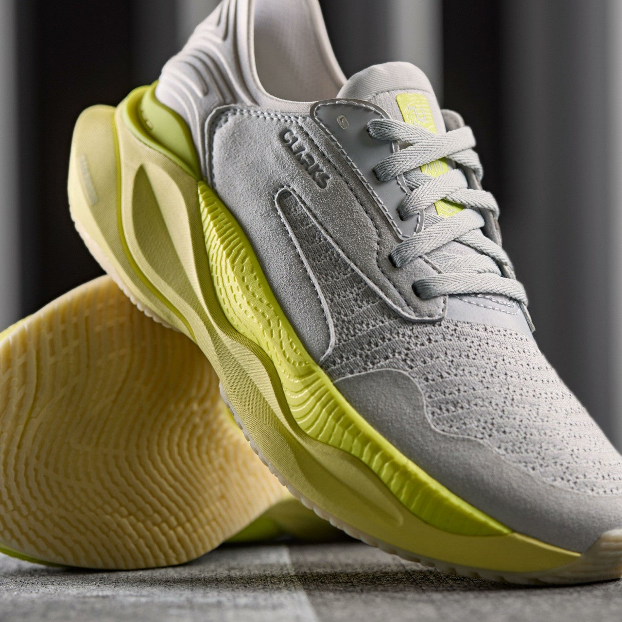 Clarks Pace Lime Combination | Clarks for sale