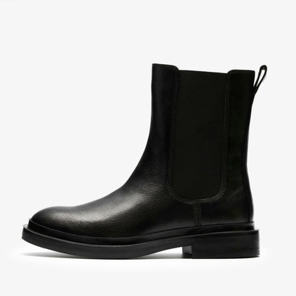 Previa Top Black Leather | Clarks on Sale