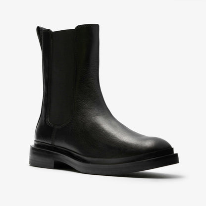 Previa Top Black Leather | Clarks on Sale