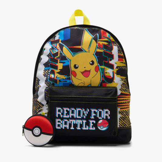 Pokemon 2 Large Black/Yellow | Clarks outlet
