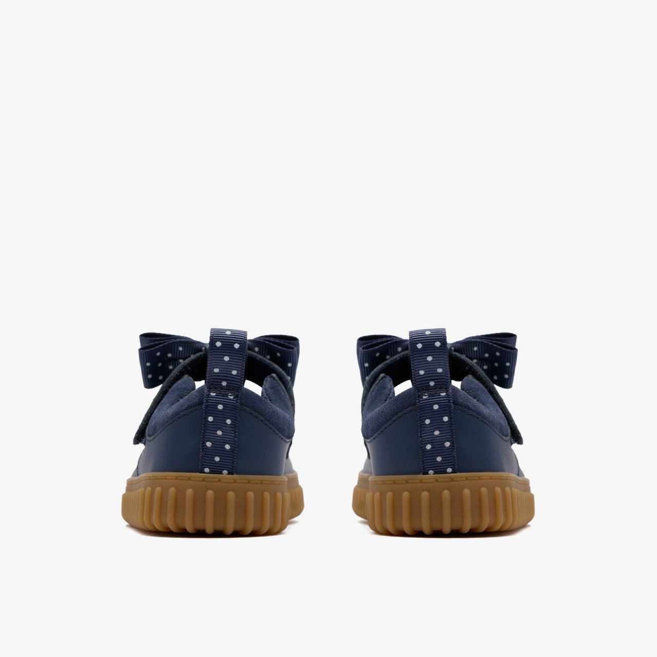 Cove Bow Toddler Navy Leather | Clarks online