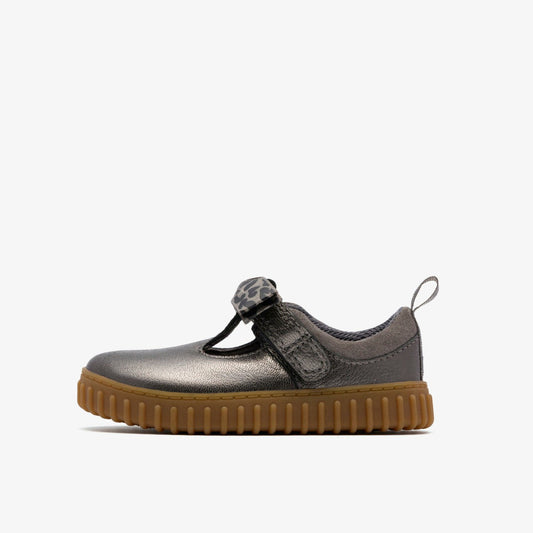 Cove Bow Toddler Silver Metallic | Clarks on Sale