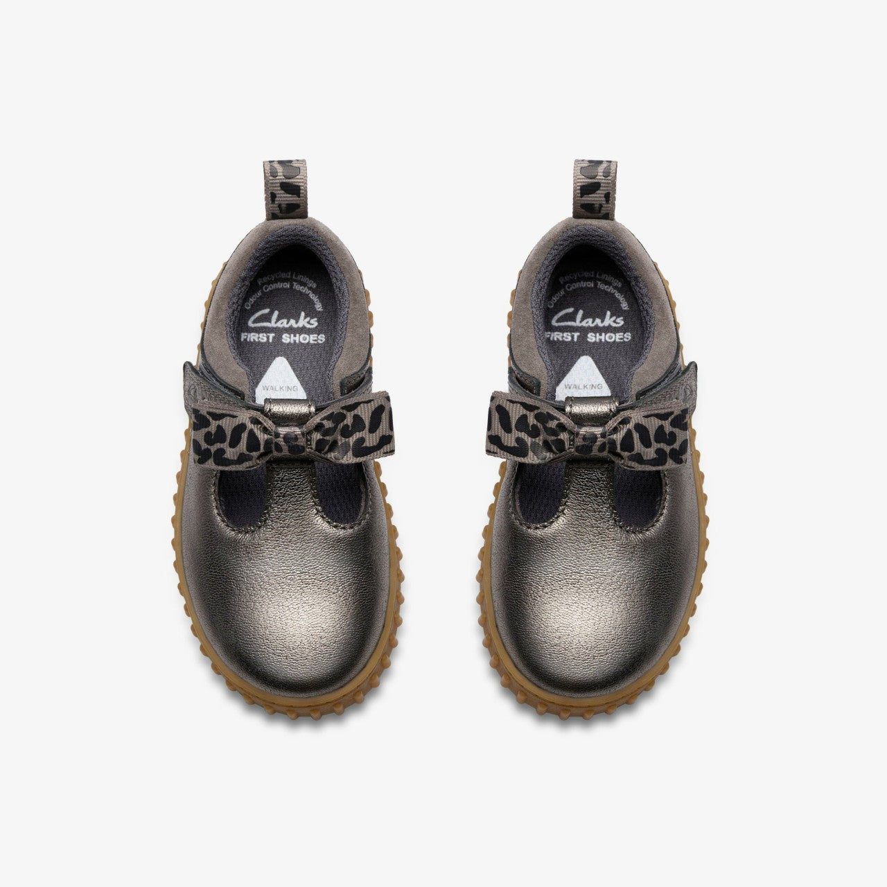 Cove Bow Toddler Silver Metallic | Clarks on Sale