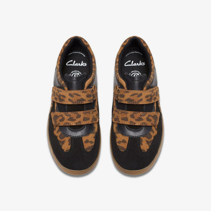 Disco Vibe Kid Leopard Print | Clarks outlet