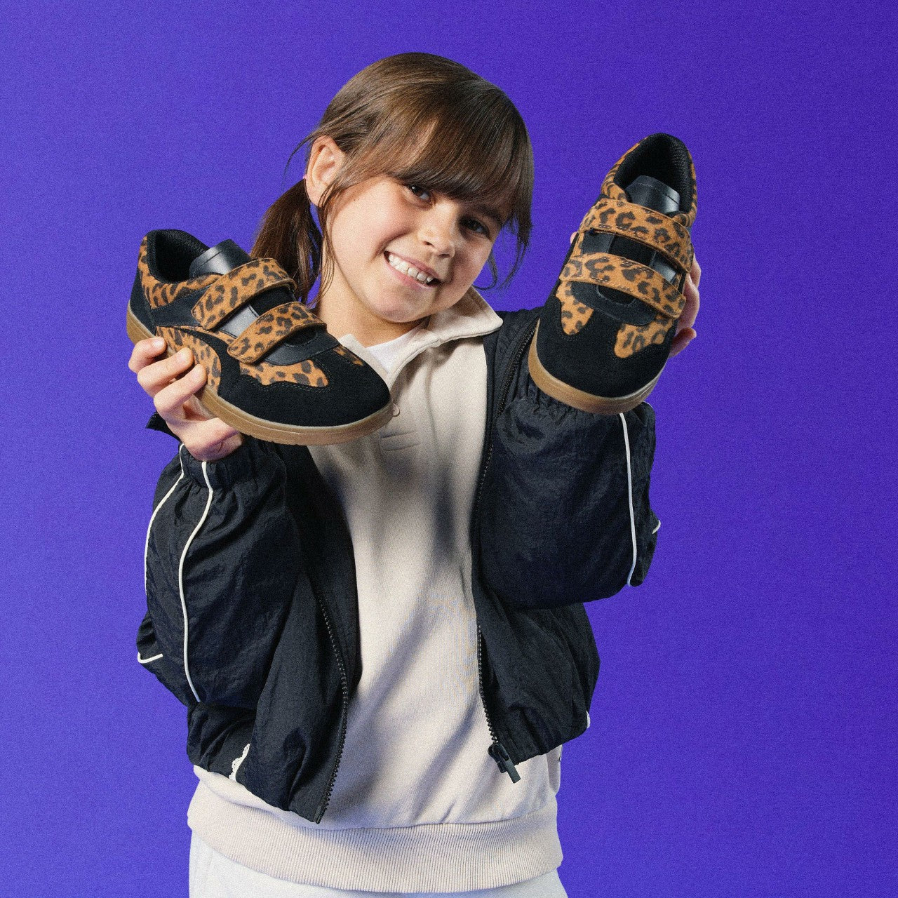 Disco Vibe Kid Leopard Print | Clarks outlet