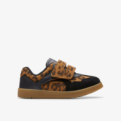 Disco Vibe Toddler Leopard Print | Clarks outlet